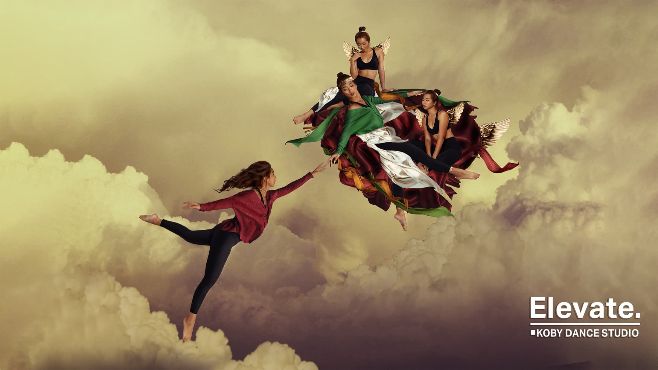 Koby Dance Studio Elevate campaign artwork