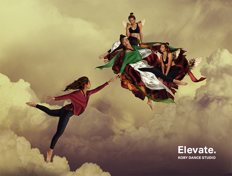 Elevate Dance Renaissance campaign artwork