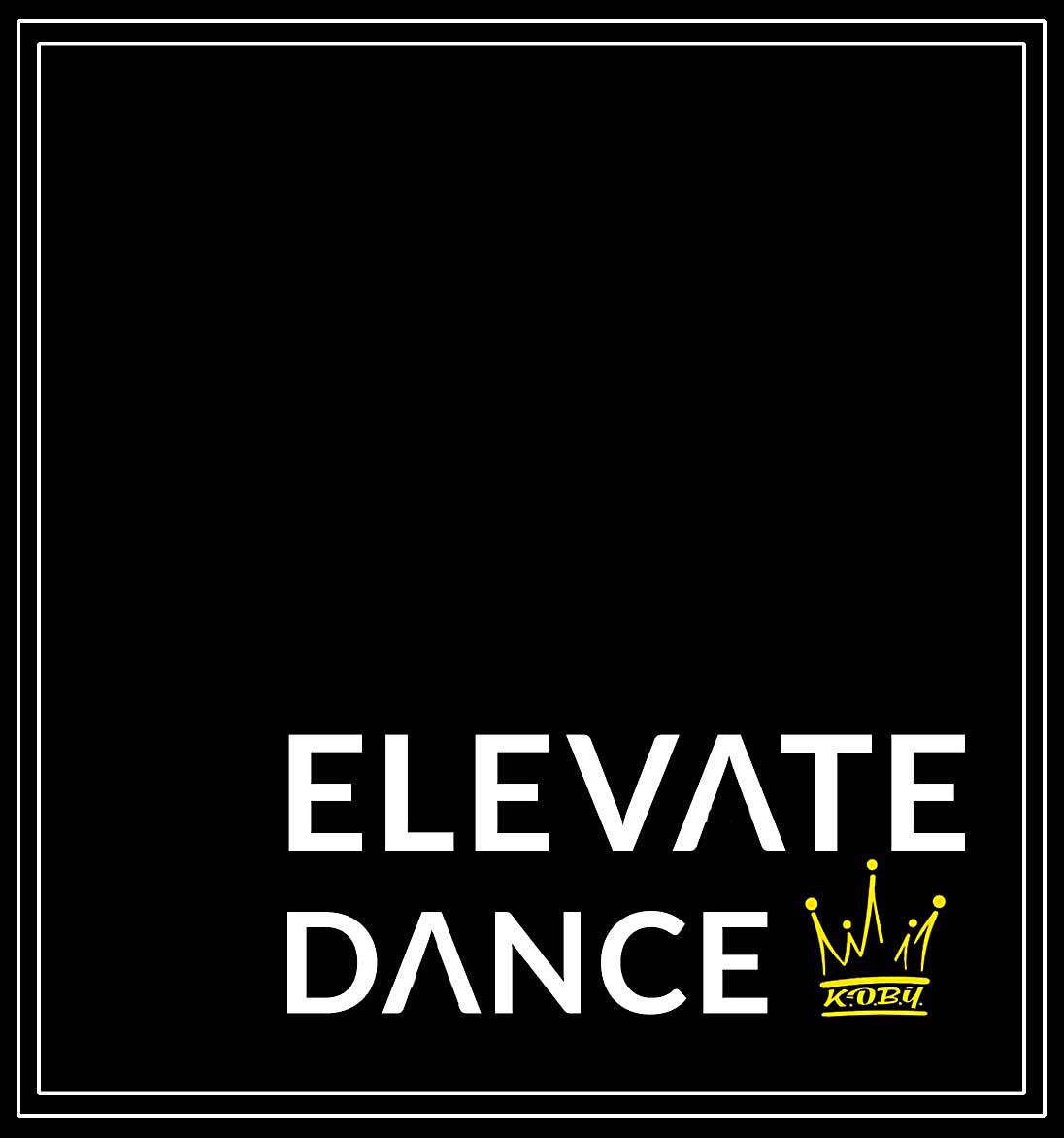 Elevate Dance black campaign artwork
